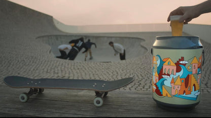 Beer Up Skate Plaza x Nils Inne - edición limitada